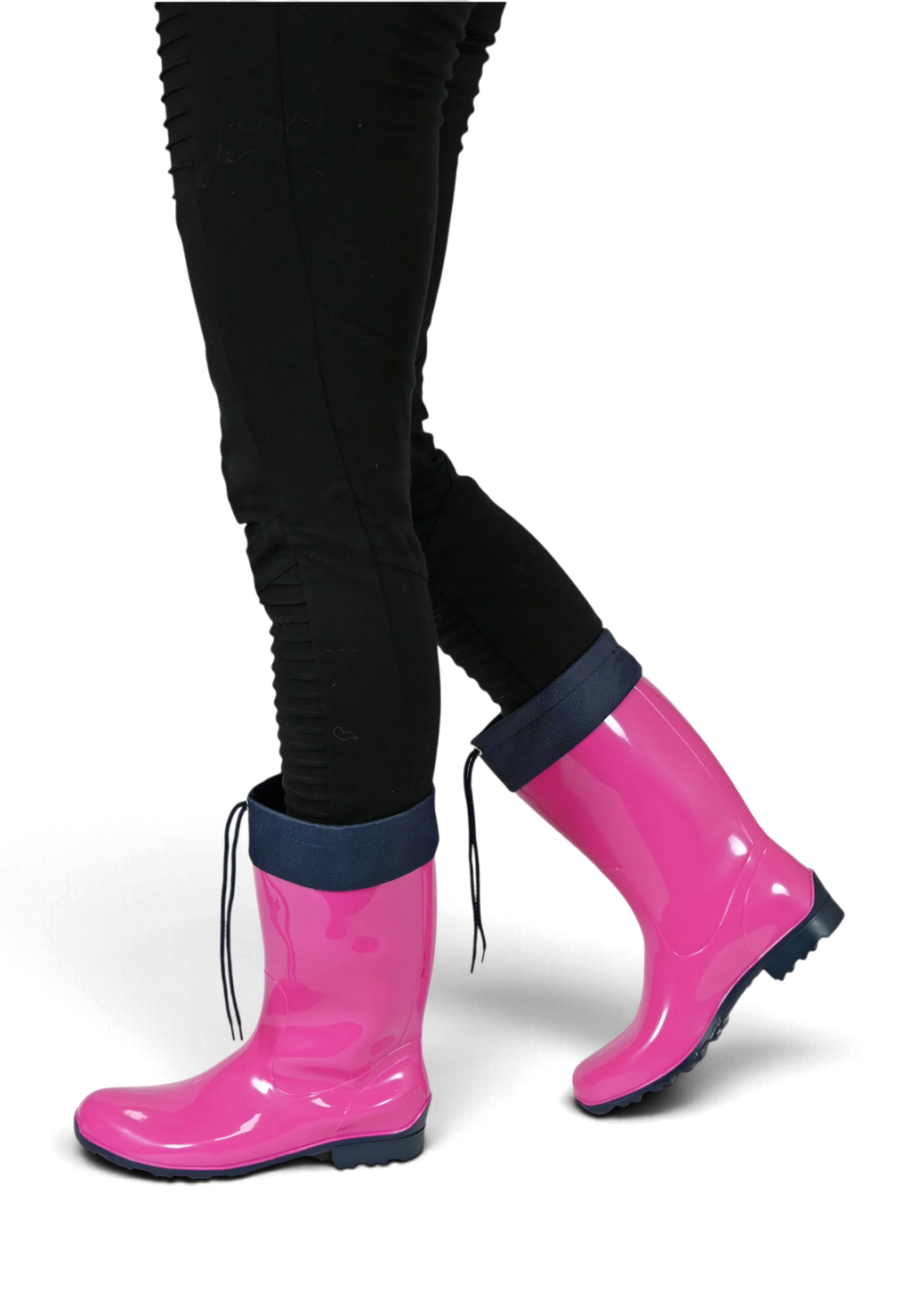 Regenliebe Damen Gummistiefel de Fieselregen Langschaft