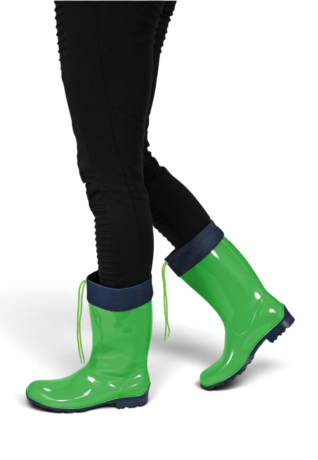 Regenliebe Damen Gummistiefel de Fieselregen Langschaft