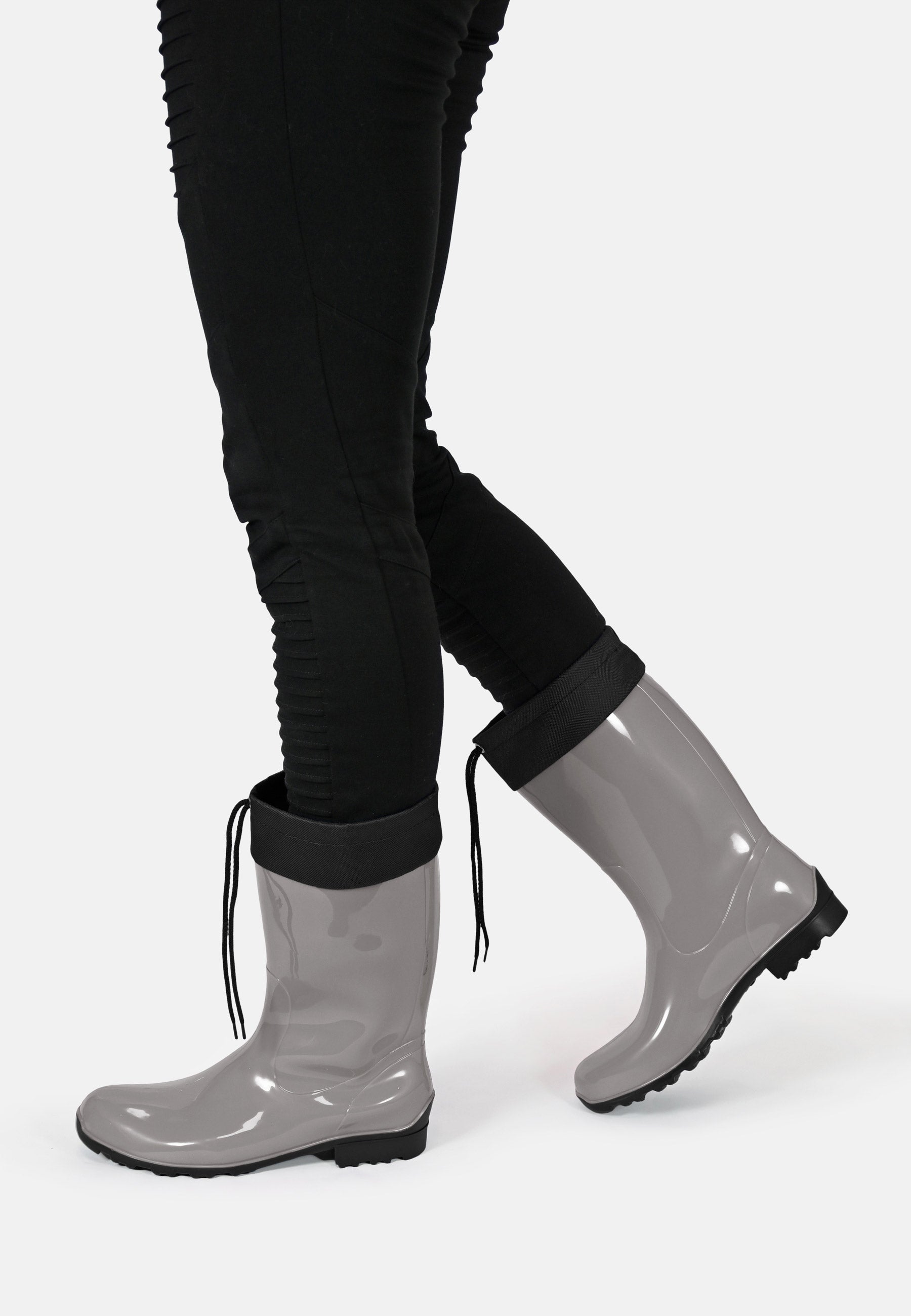 Regenliebe Damen Gummistiefel de Fieselregen Langschaft