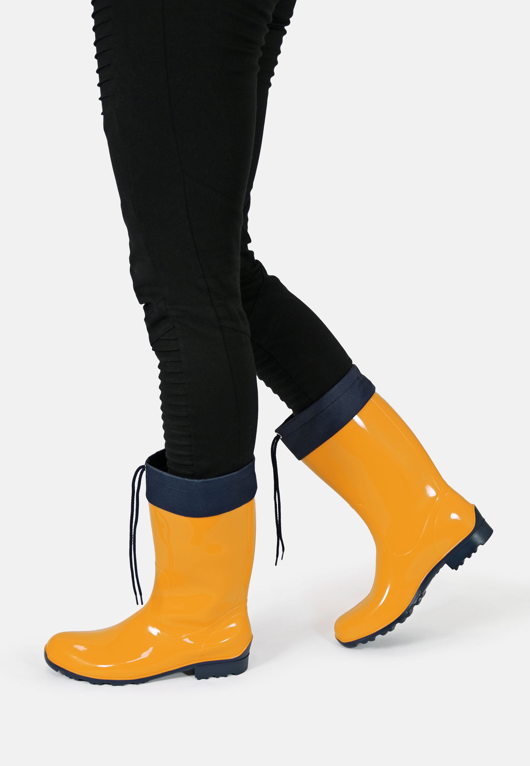 Regenliebe Damen Gummistiefel de Fieselregen Langschaft