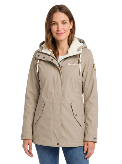 Regenliebe Damen Friesennerz mit Teddyfleece