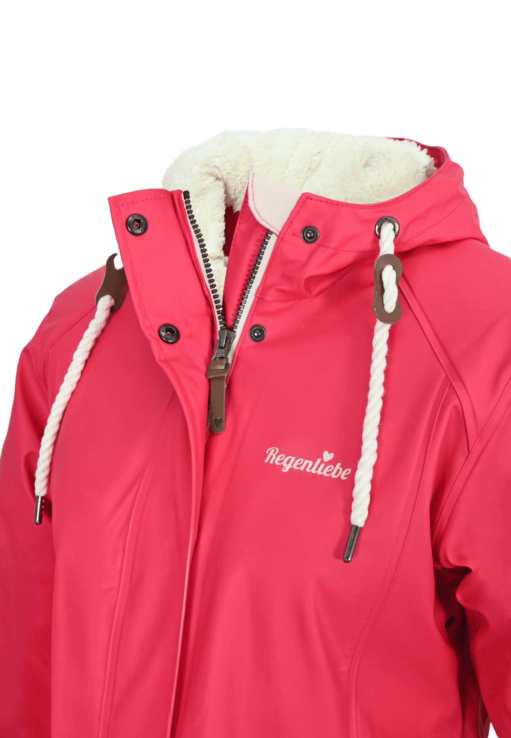 Regenliebe Damen Friesennerz mit Teddyfleece