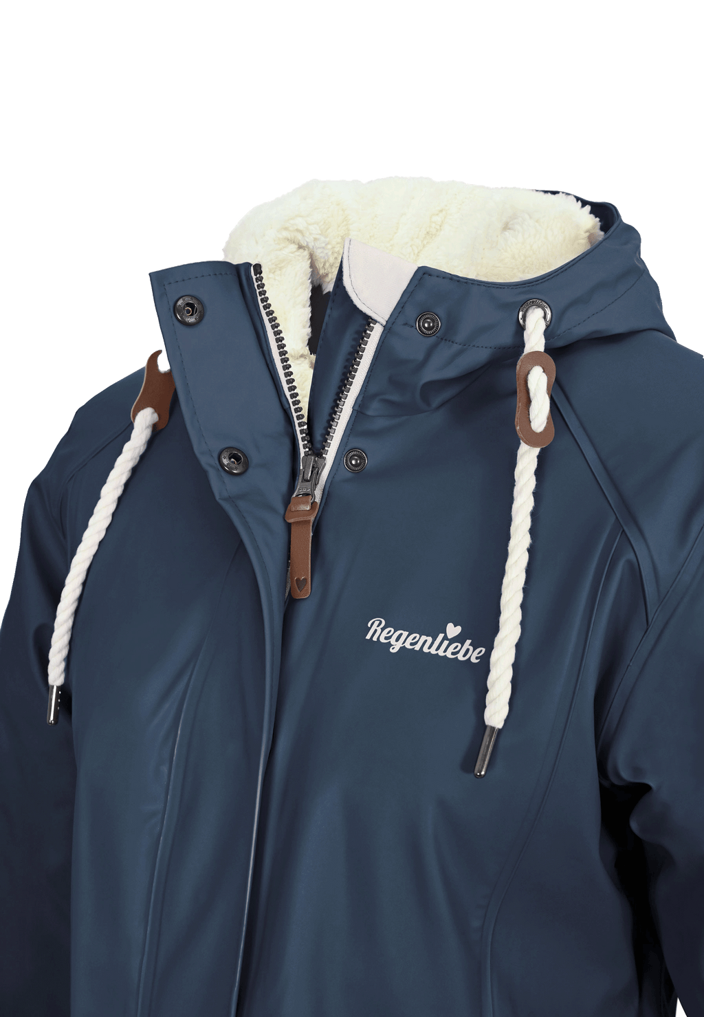 Regenliebe Damen Friesennerz mit Teddyfleece