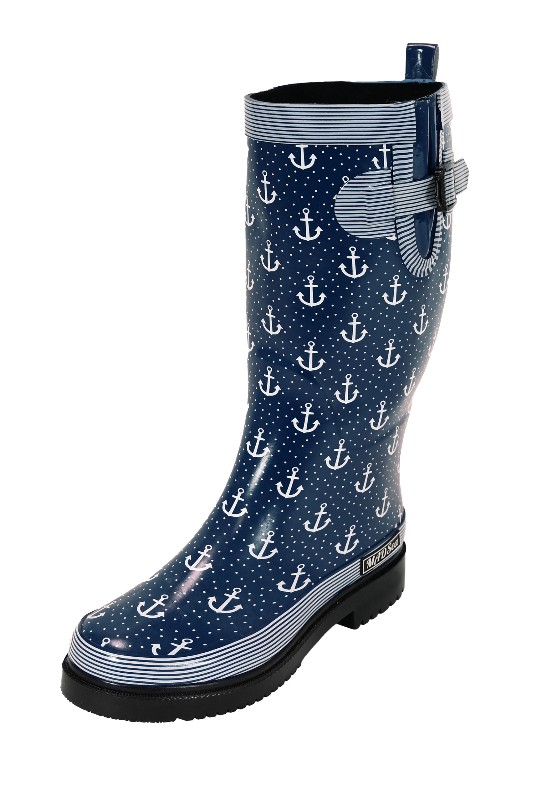 MADSea Damen Gummistiefel Anchor Langschaft