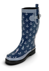 MADSea Damen Gummistiefel Anchor Langschaft
