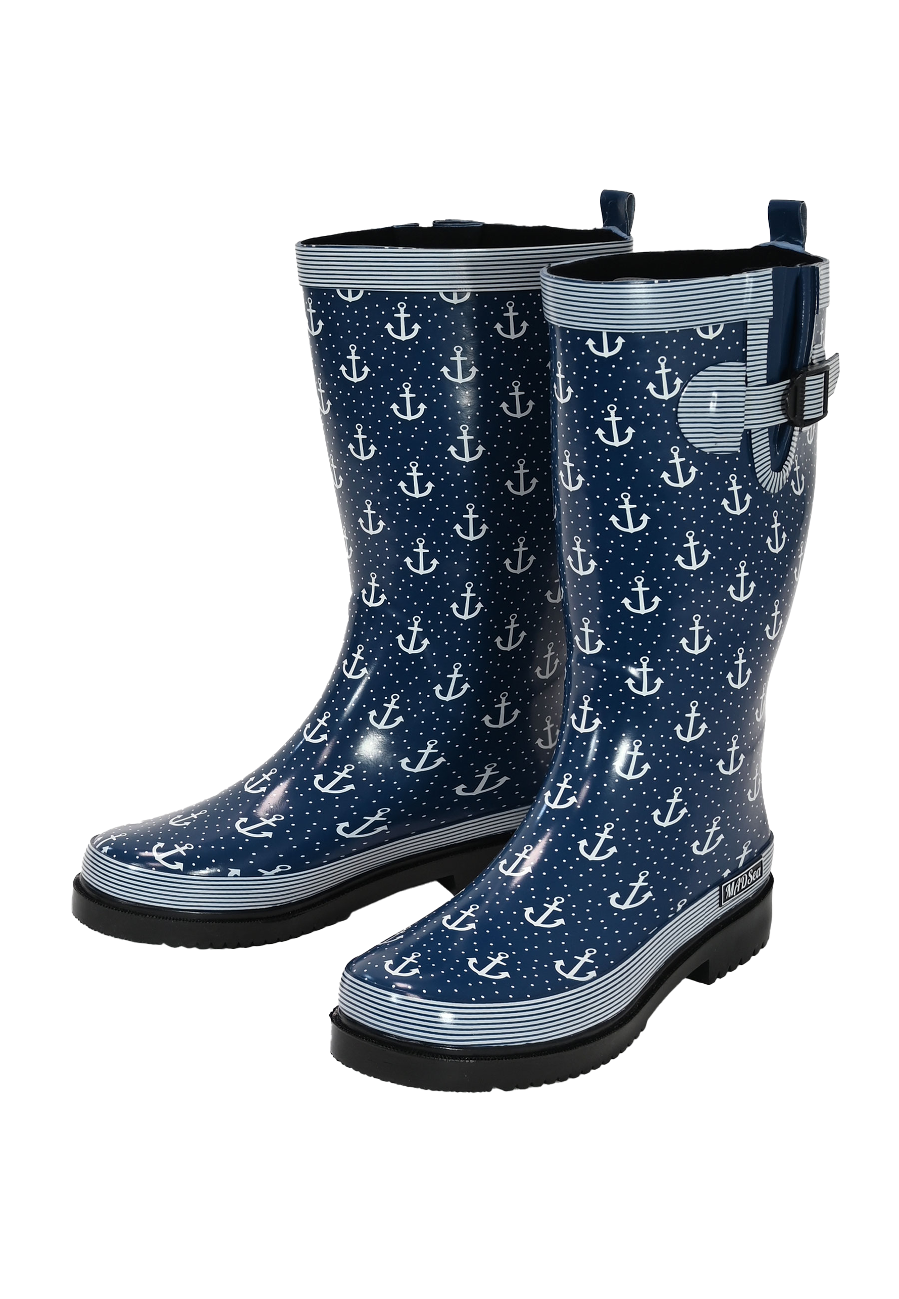 MADSea Damen Gummistiefel Anchor Langschaft