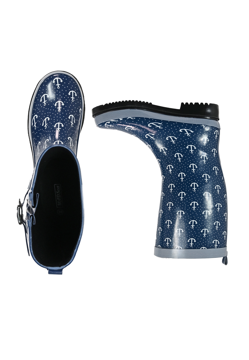 MADSea Damen Gummistiefel Anchor Langschaft