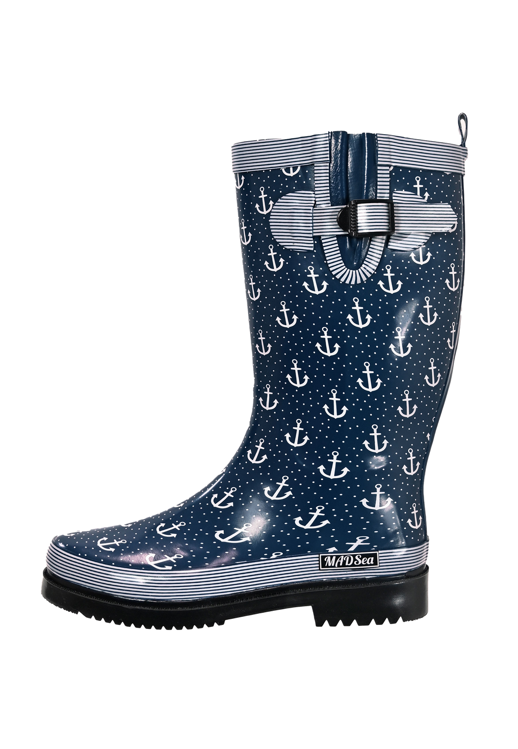 MADSea Damen Gummistiefel Anchor Langschaft