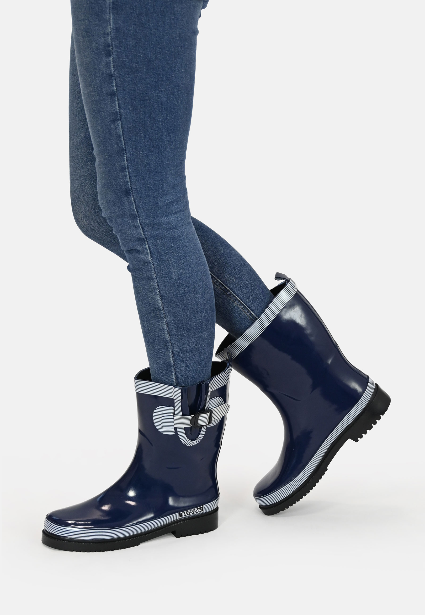 MADSea Damen Gummistiefel Pure Halbschaft