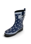 MADSea Damen Gummistiefel Anchor Halbschaft