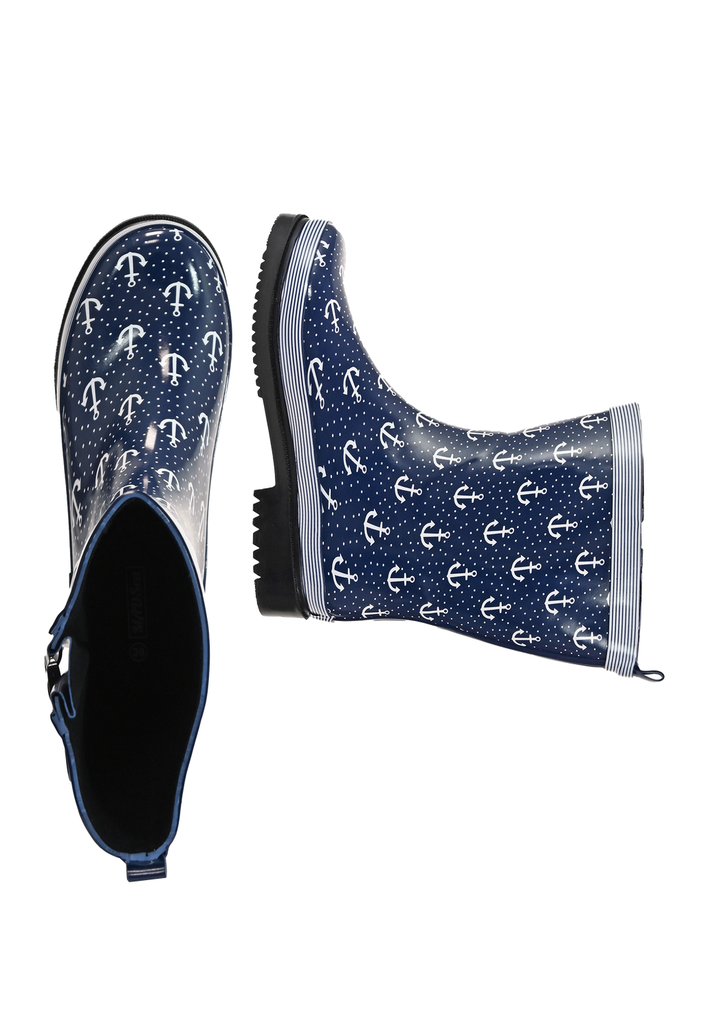 MADSea Damen Gummistiefel Anchor Halbschaft