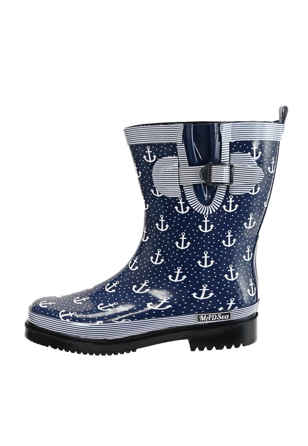 MADSea Damen Gummistiefel Anchor Halbschaft