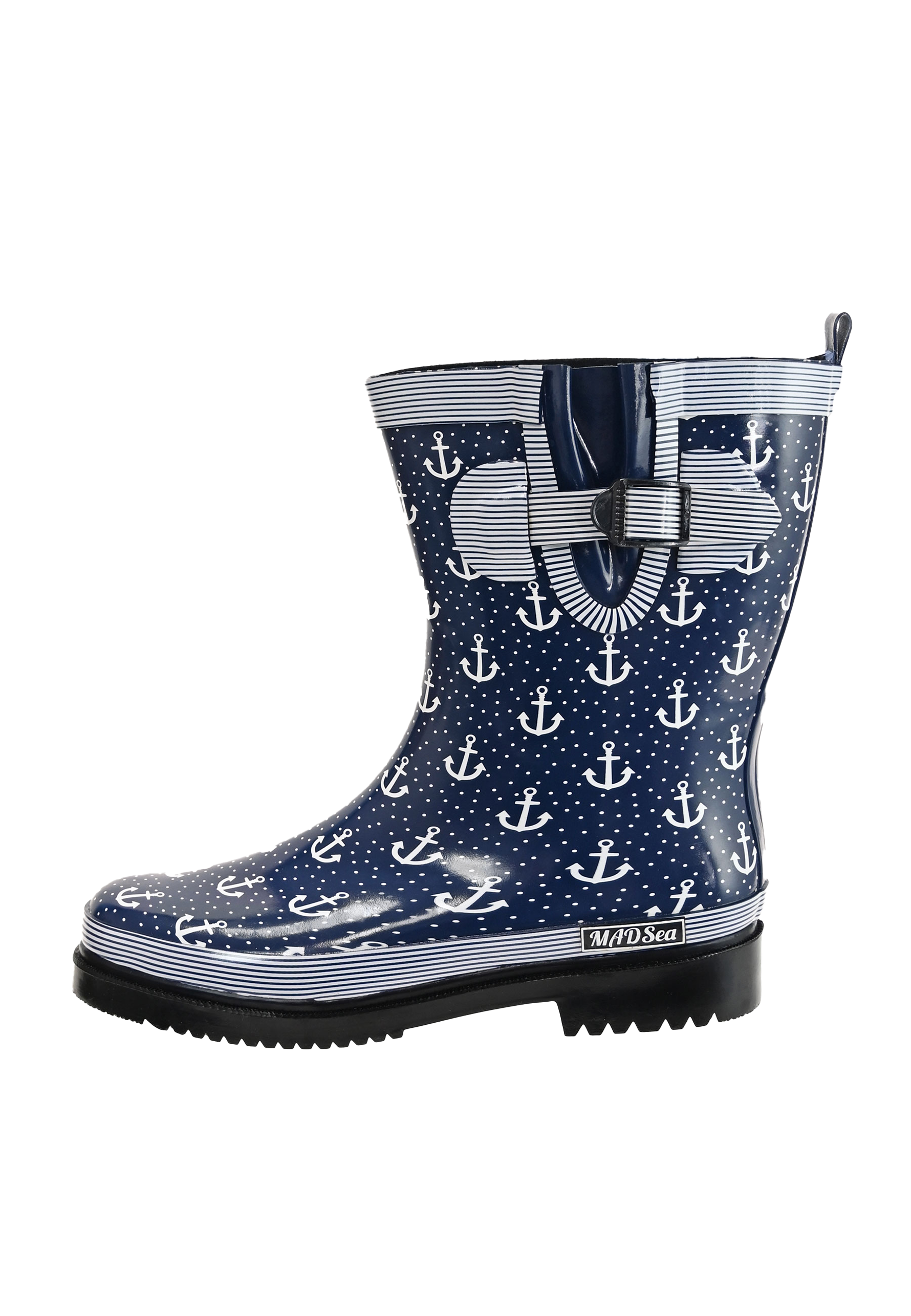 MADSea Damen Gummistiefel Anchor Halbschaft