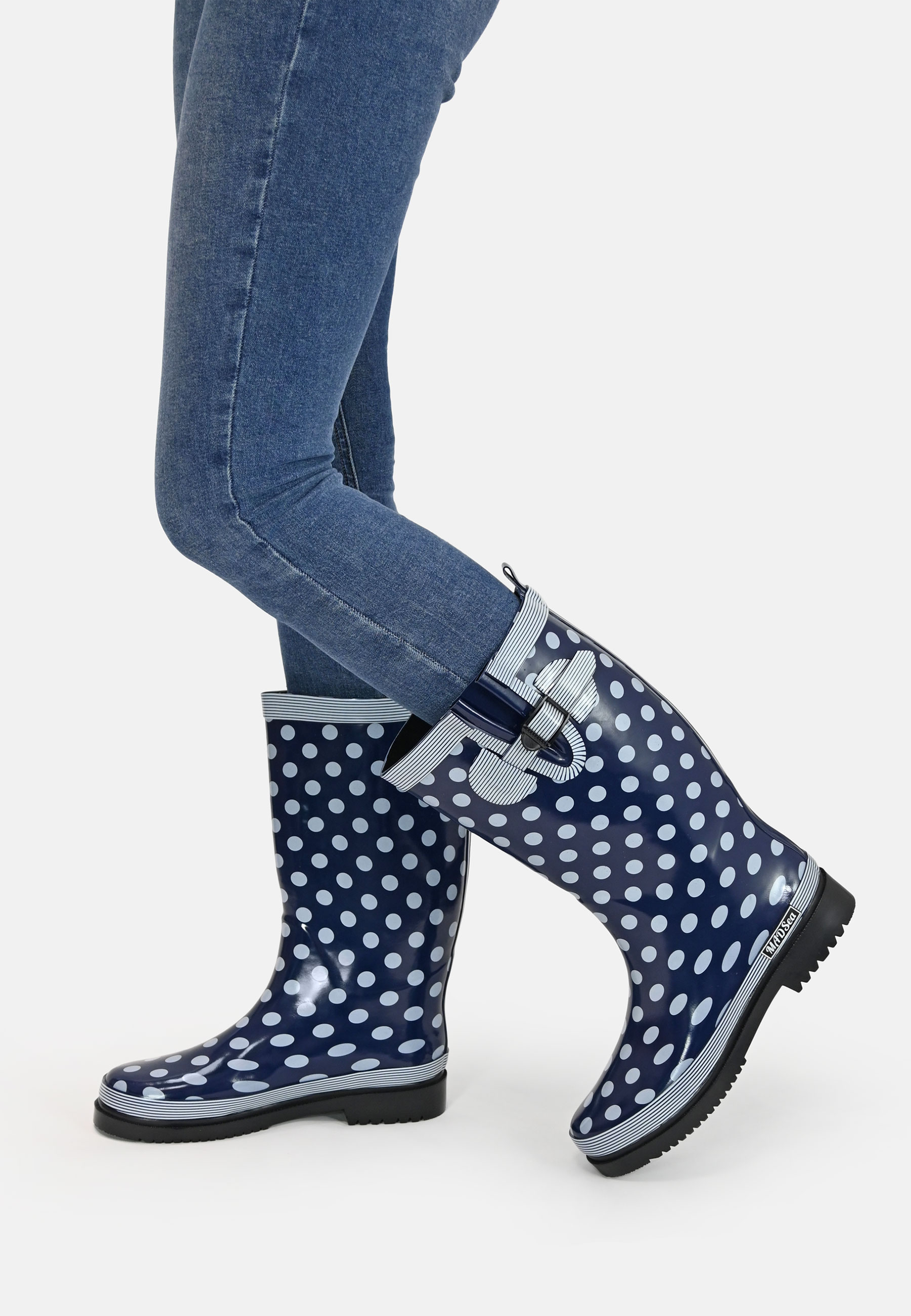 MADSea Damen Gummistiefel Ocean Langschaft