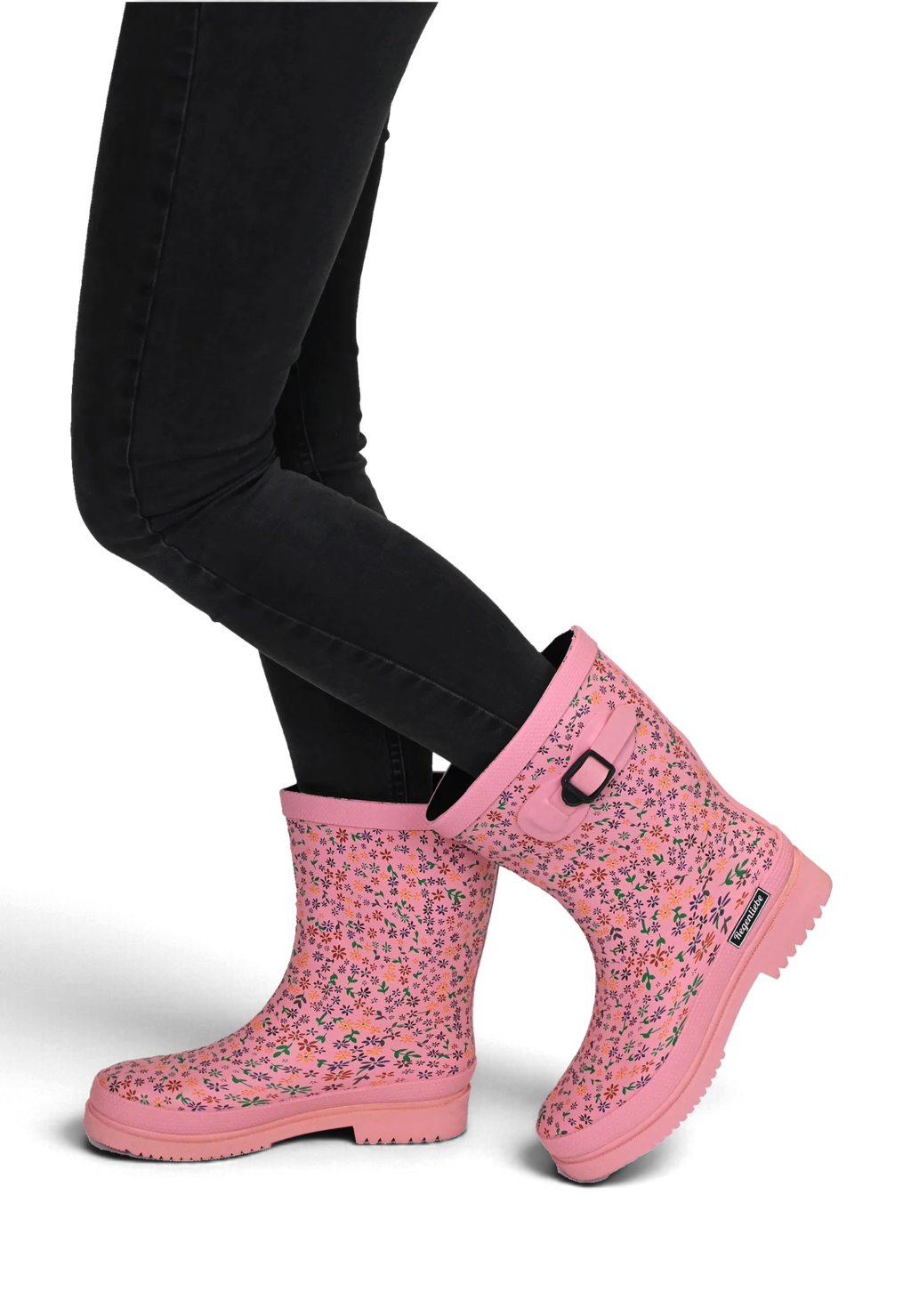 Regenliebe Damen Gummistiefel Flowers Halbschaft