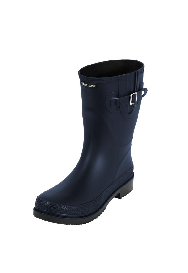 Regenliebe Damen Gummistiefel Pfütze Halbschaft