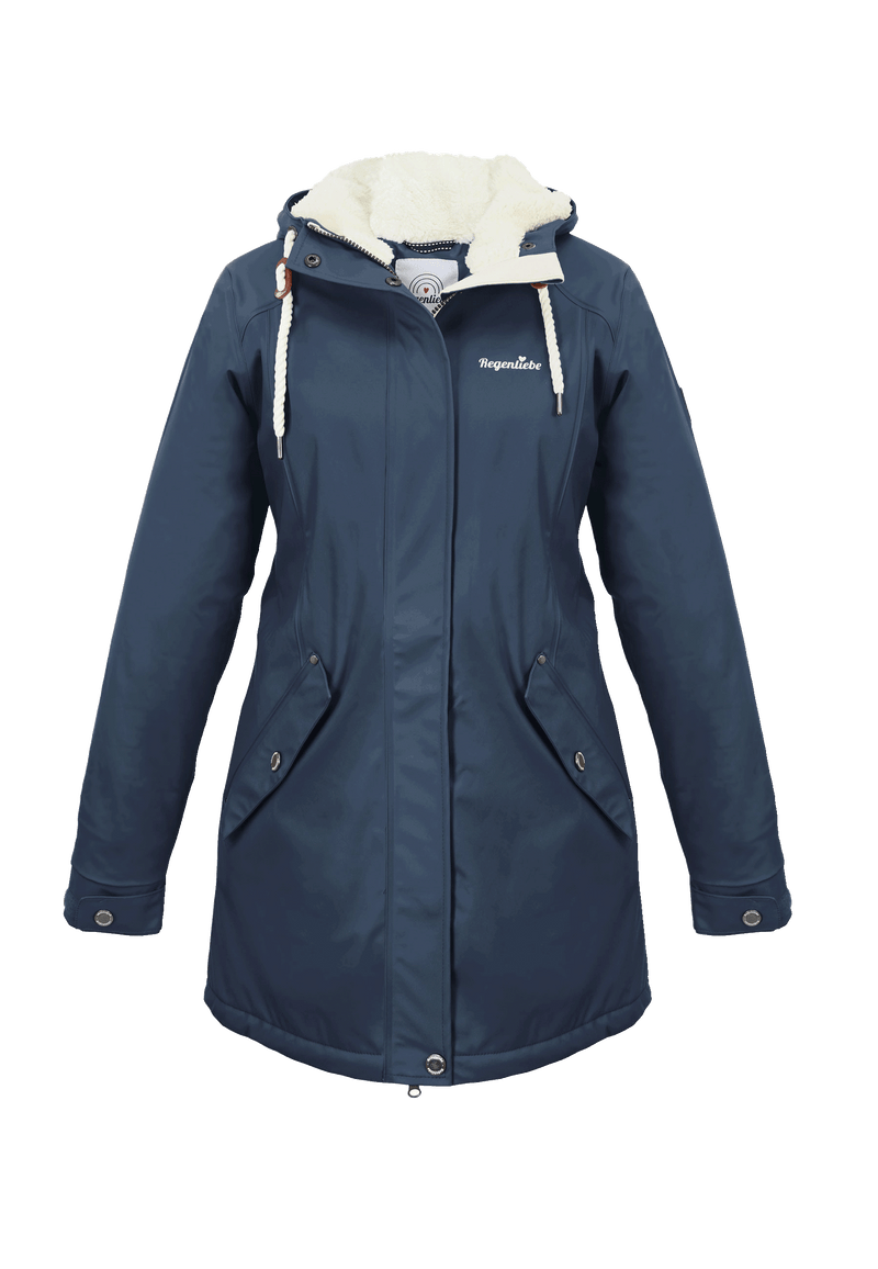 Regenliebe Damen Friesennerz mit Teddyfleece