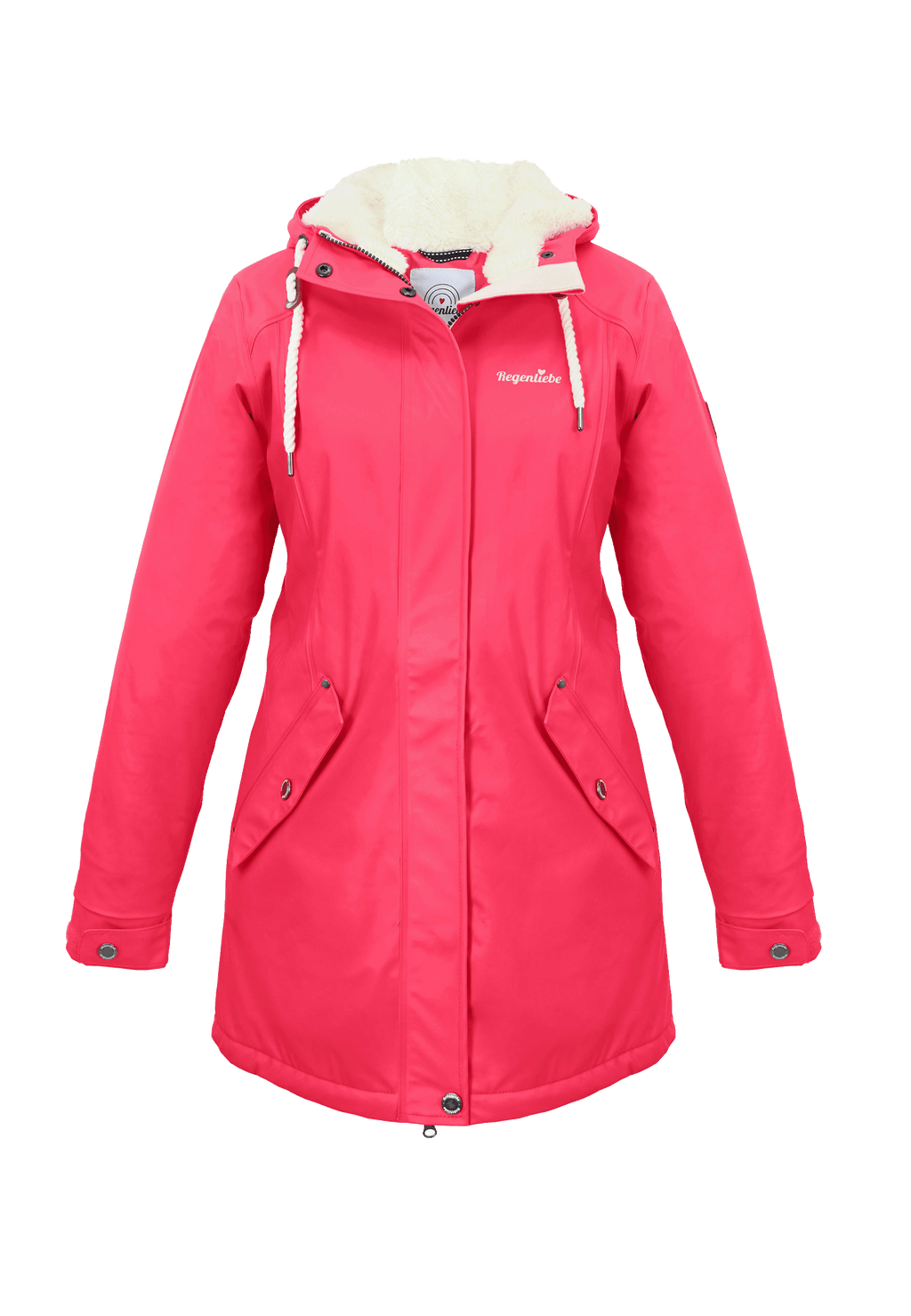 Regenliebe Damen Friesennerz mit Teddyfleece