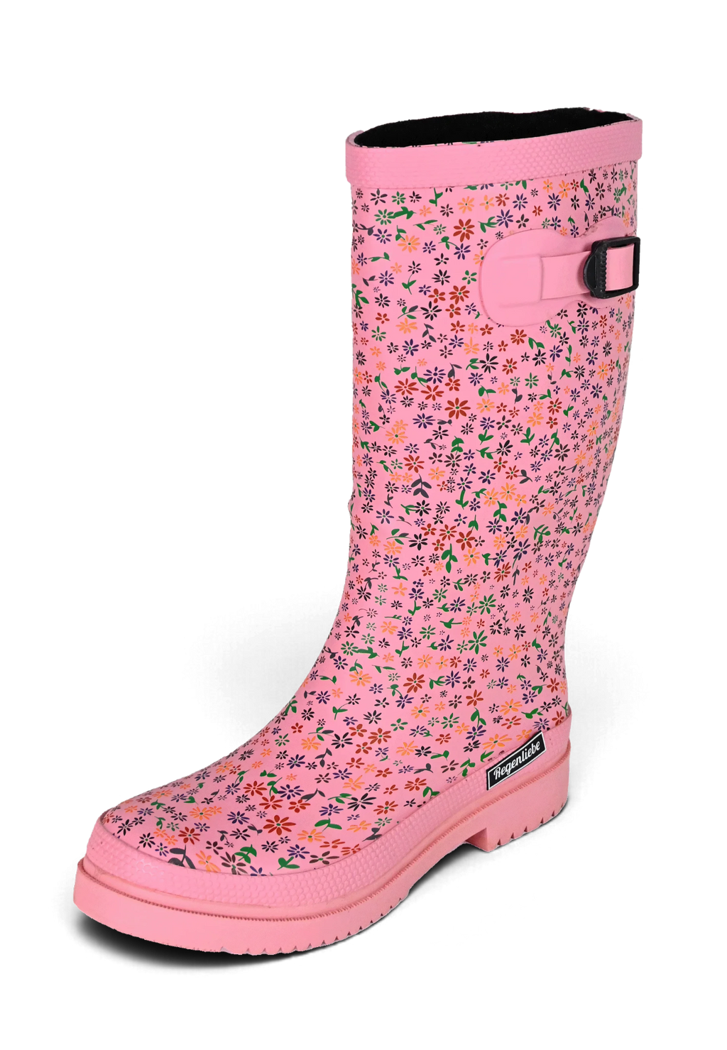 Regenliebe Damen Gummistiefel Flowers High Langschaft