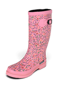Regenliebe Damen Gummistiefel Flowers High Langschaft