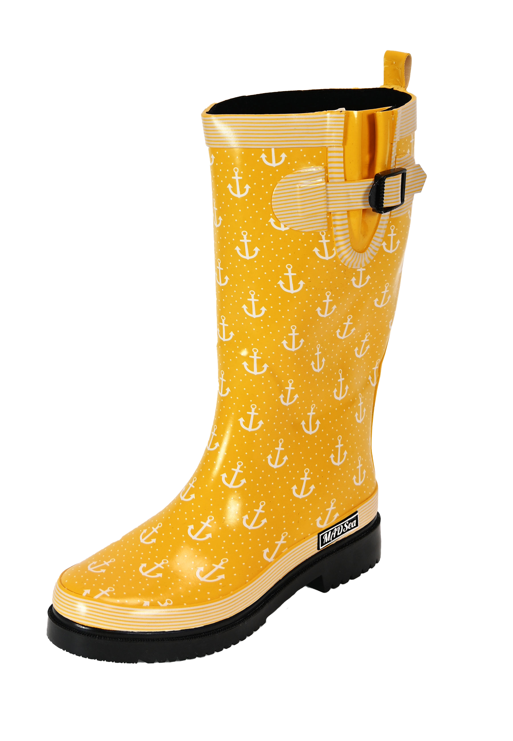 MADSea Damen Gummistiefel Anchor Langschaft
