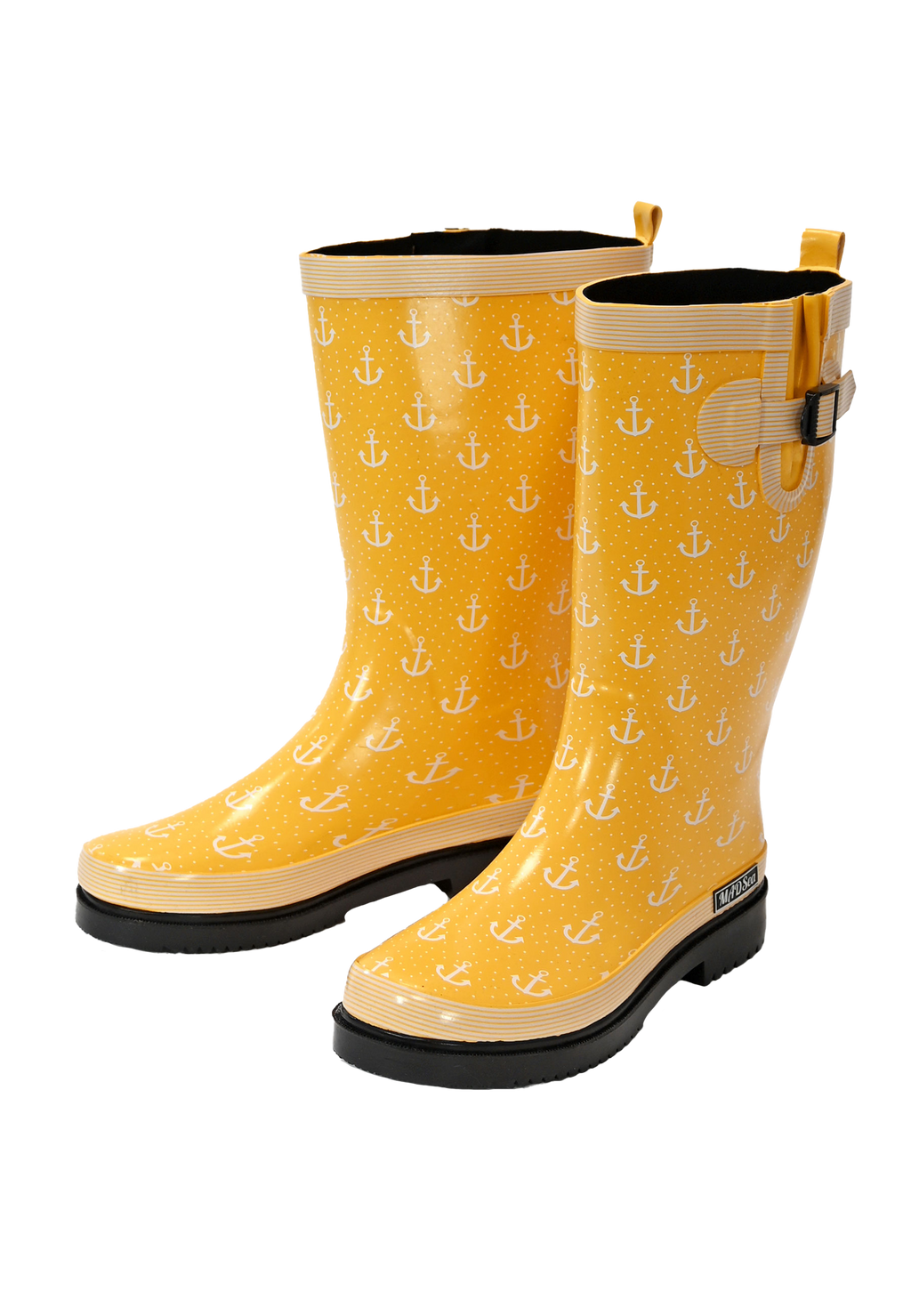 MADSea Damen Gummistiefel Anchor Langschaft