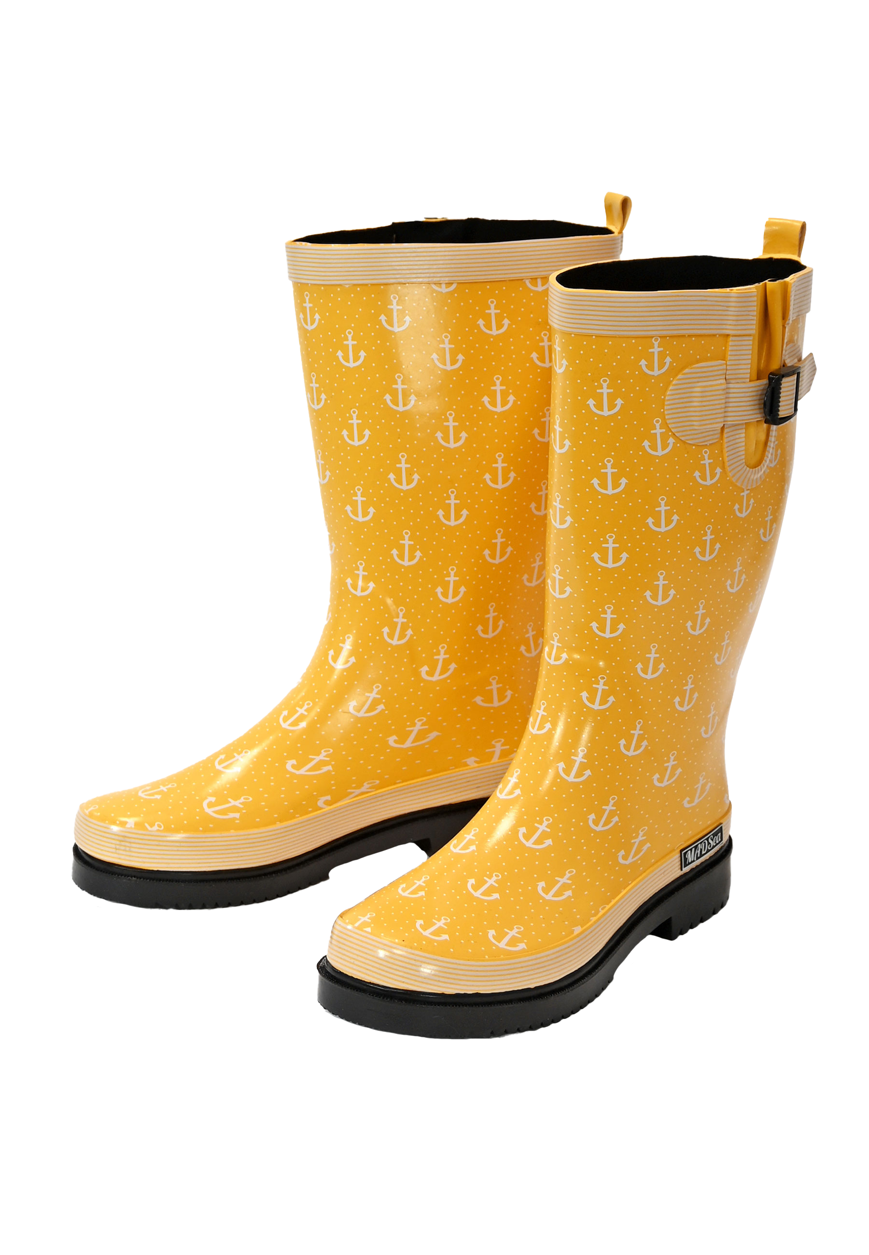 MADSea Damen Gummistiefel Anchor Langschaft