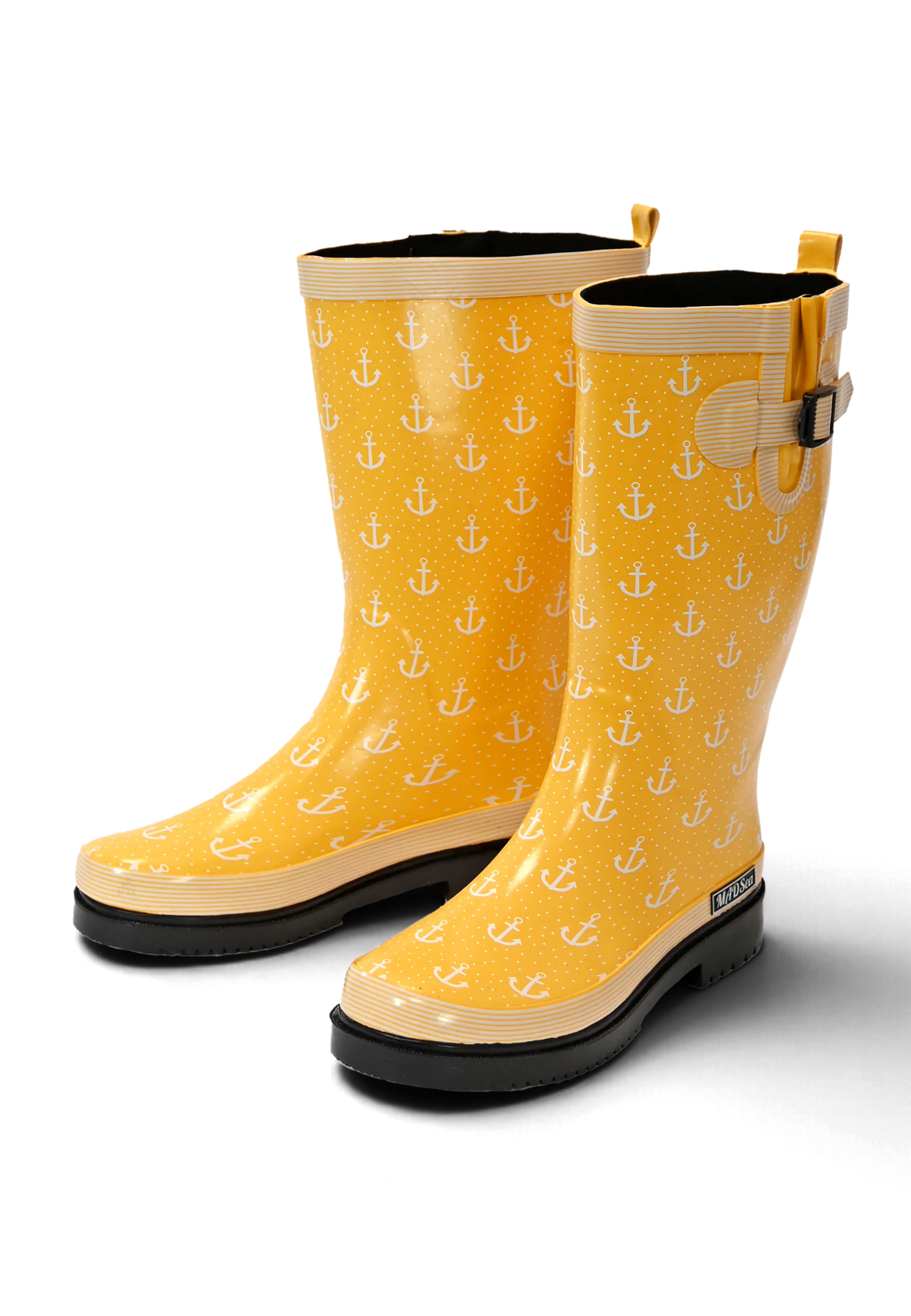 MADSea Damen Gummistiefel Anchor Langschaft
