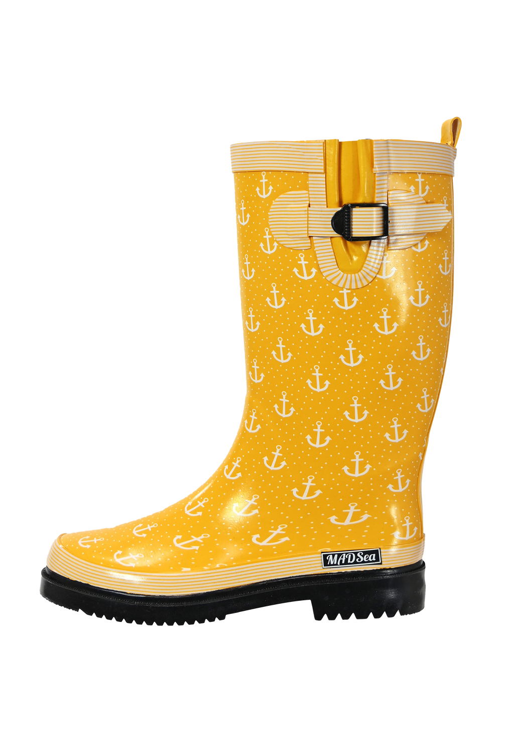 MADSea Damen Gummistiefel Anchor Langschaft