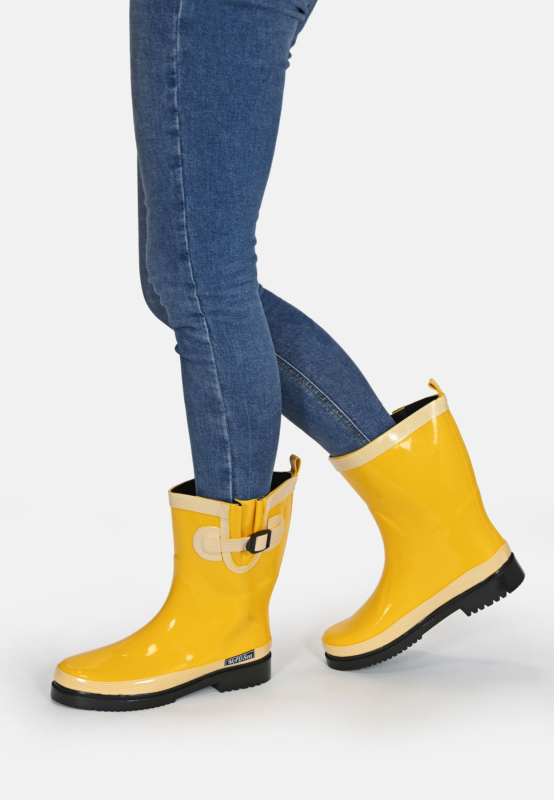 MADSea Damen Gummistiefel Pure Halbschaft
