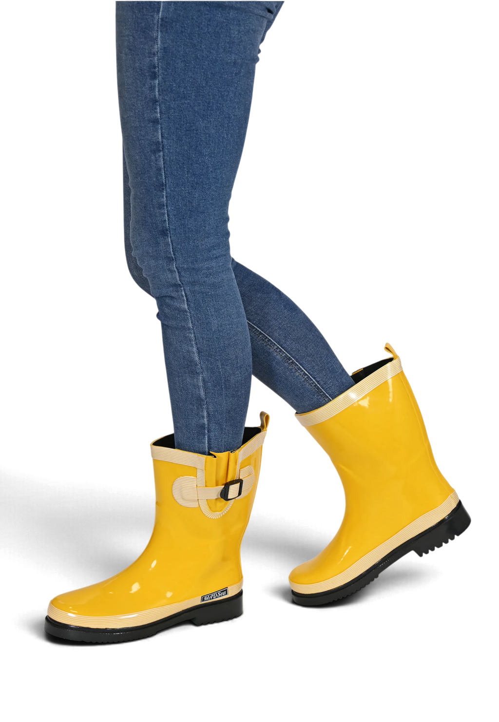 MADSea Damen Gummistiefel Pure Halbschaft