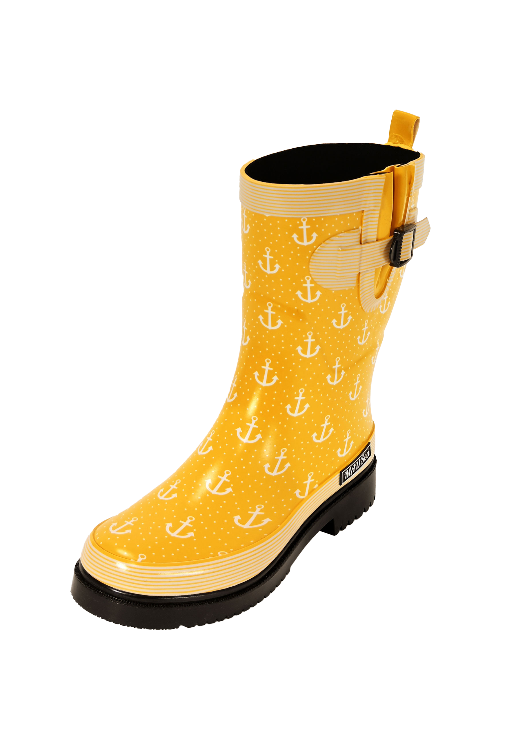 MADSea Damen Gummistiefel Anchor Halbschaft