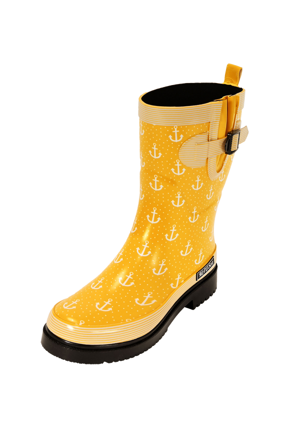 MADSea Damen Gummistiefel Anchor Halbschaft