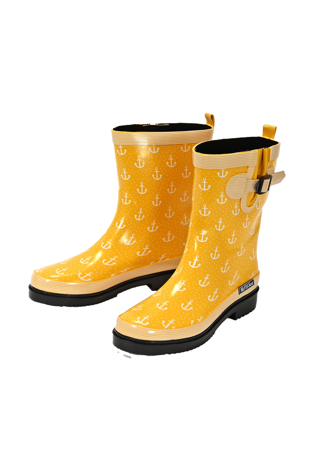 MADSea Damen Gummistiefel Anchor Halbschaft