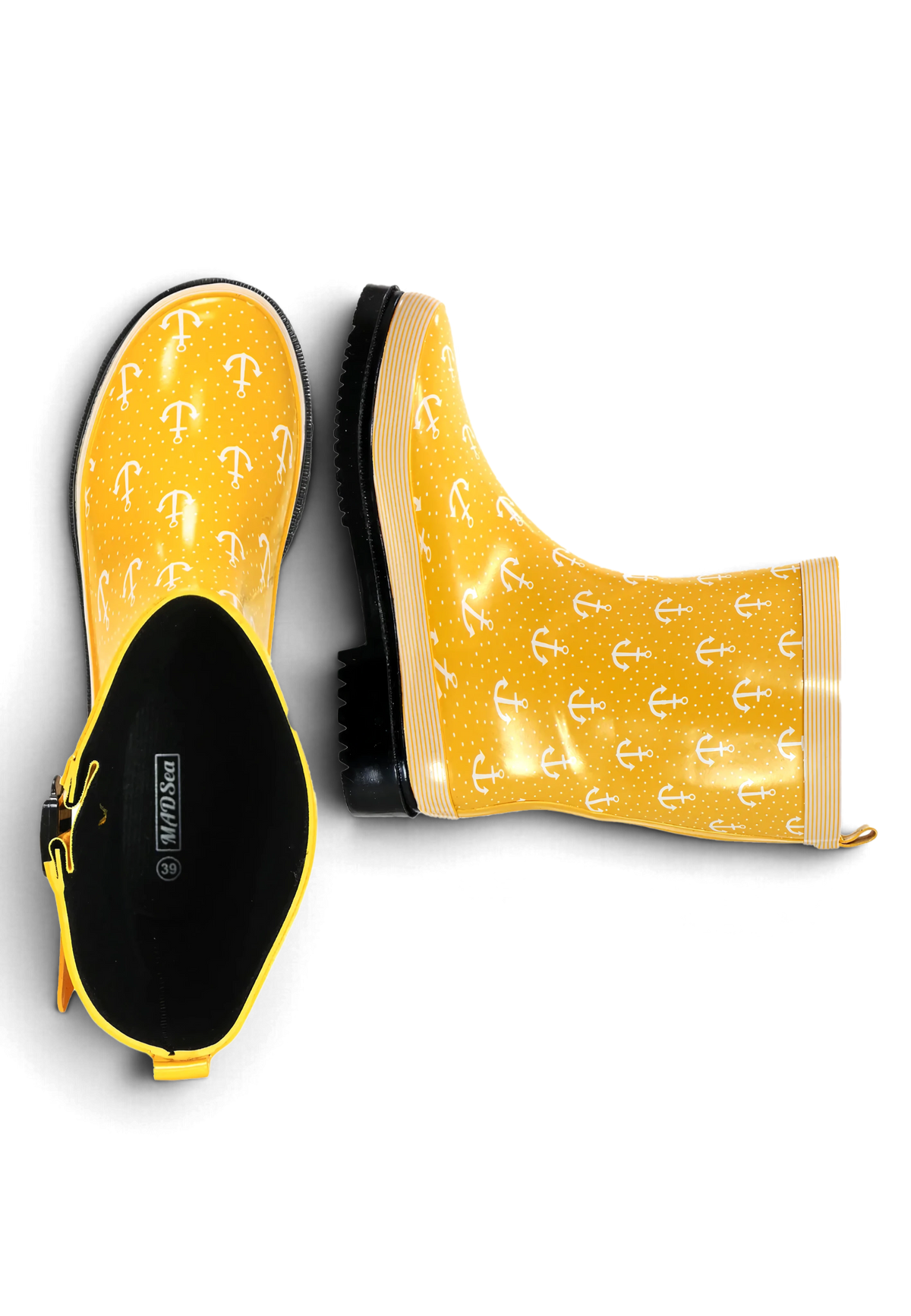 MADSea Damen Gummistiefel Anchor Halbschaft