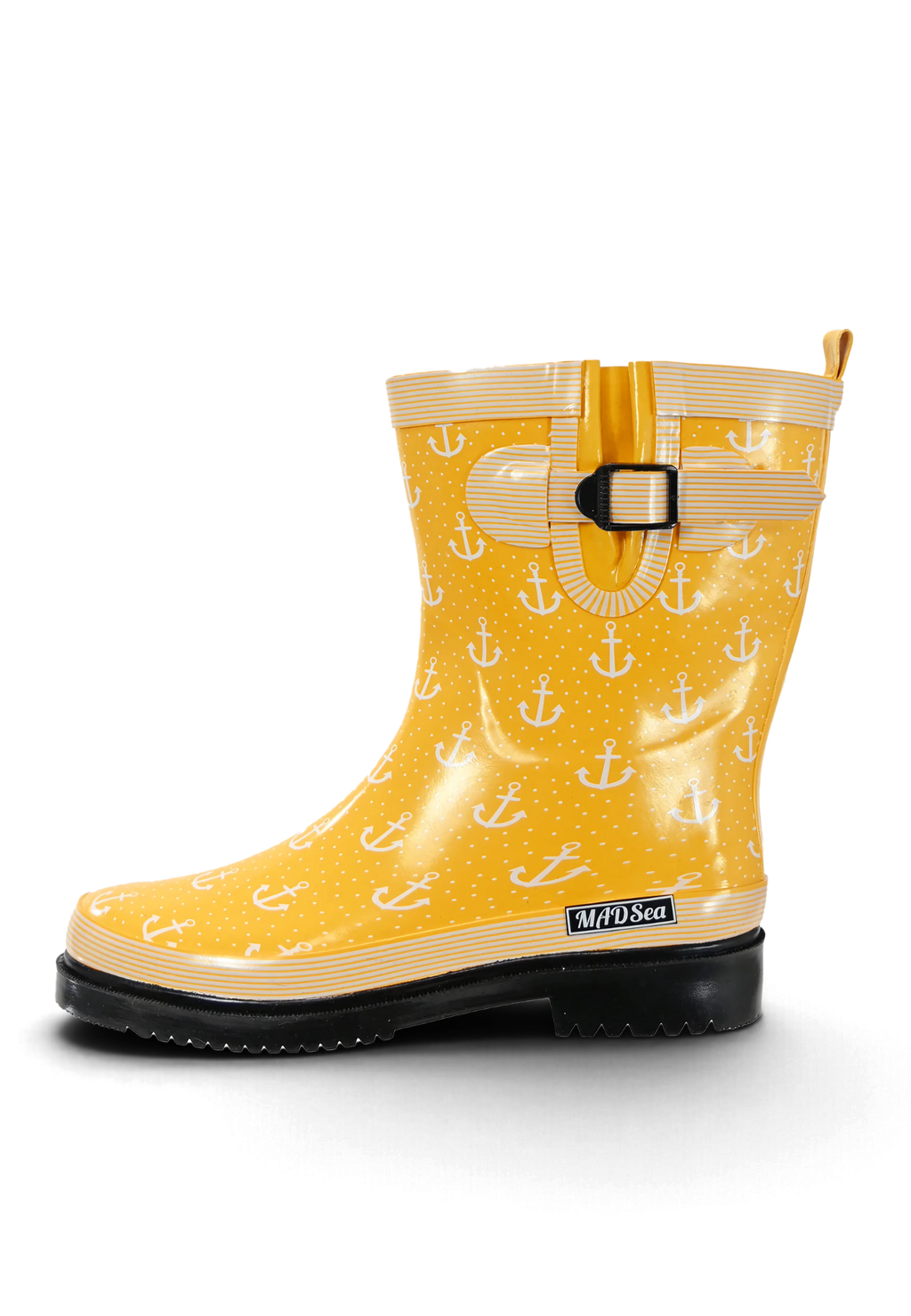 MADSea Damen Gummistiefel Anchor Halbschaft