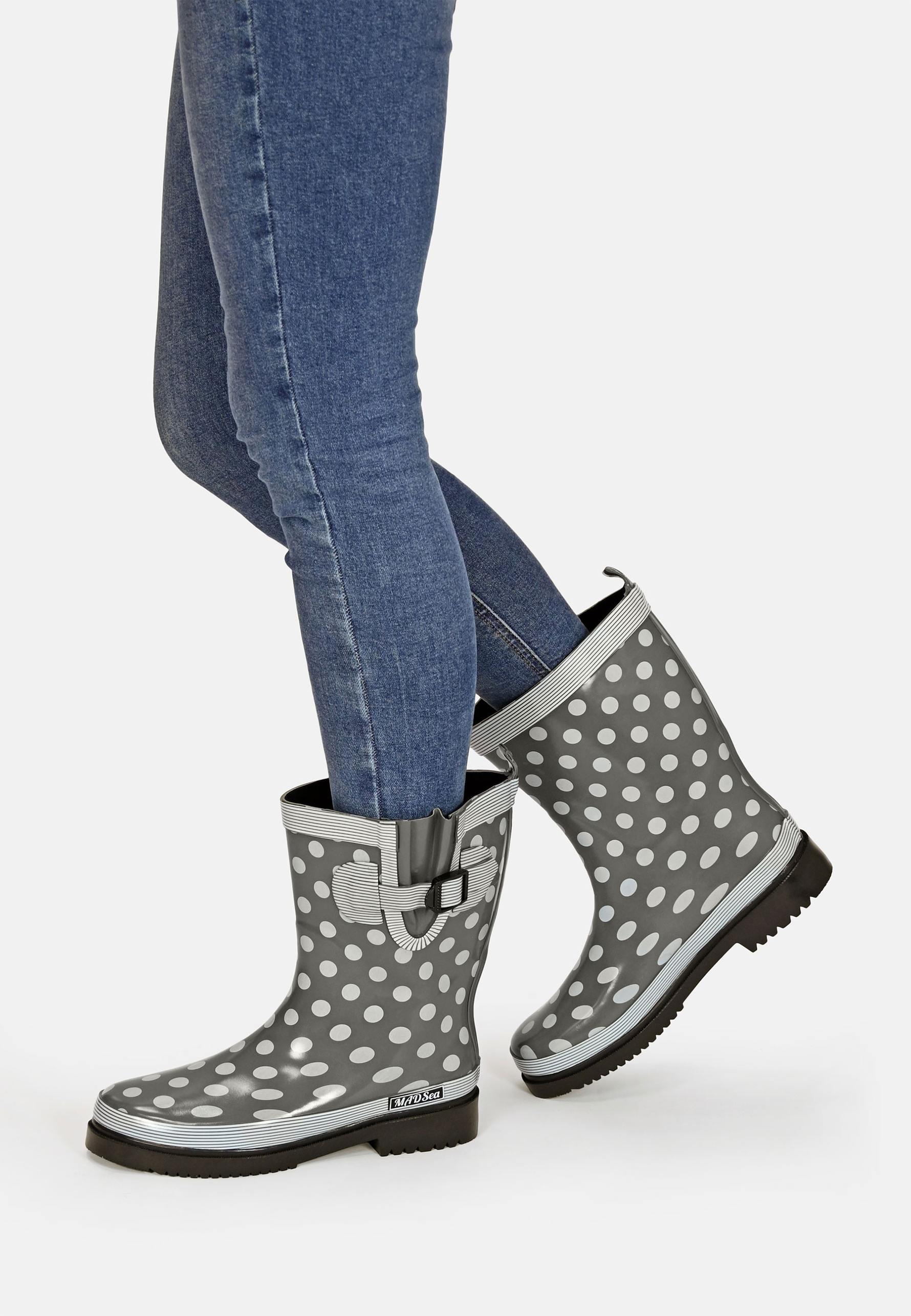 MADSea Damen Gummistiefel Ocean Halbschaft