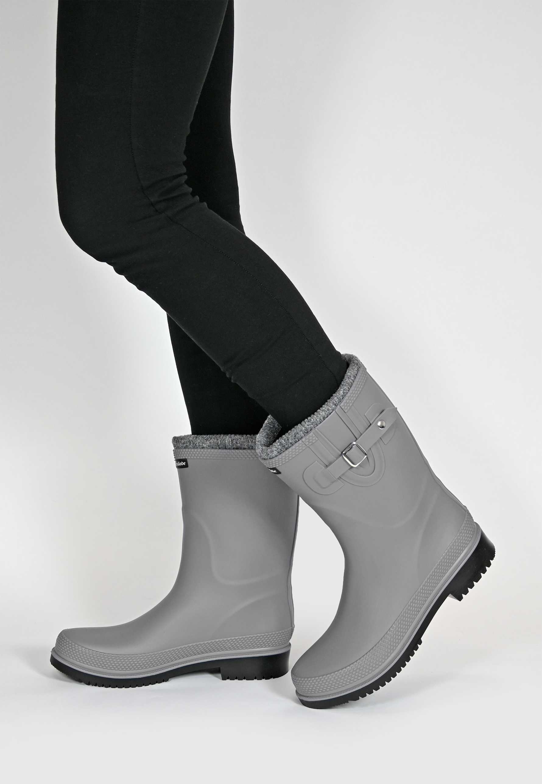 Regenliebe Damen Gummistiefel Pfütze-W Halbschaft