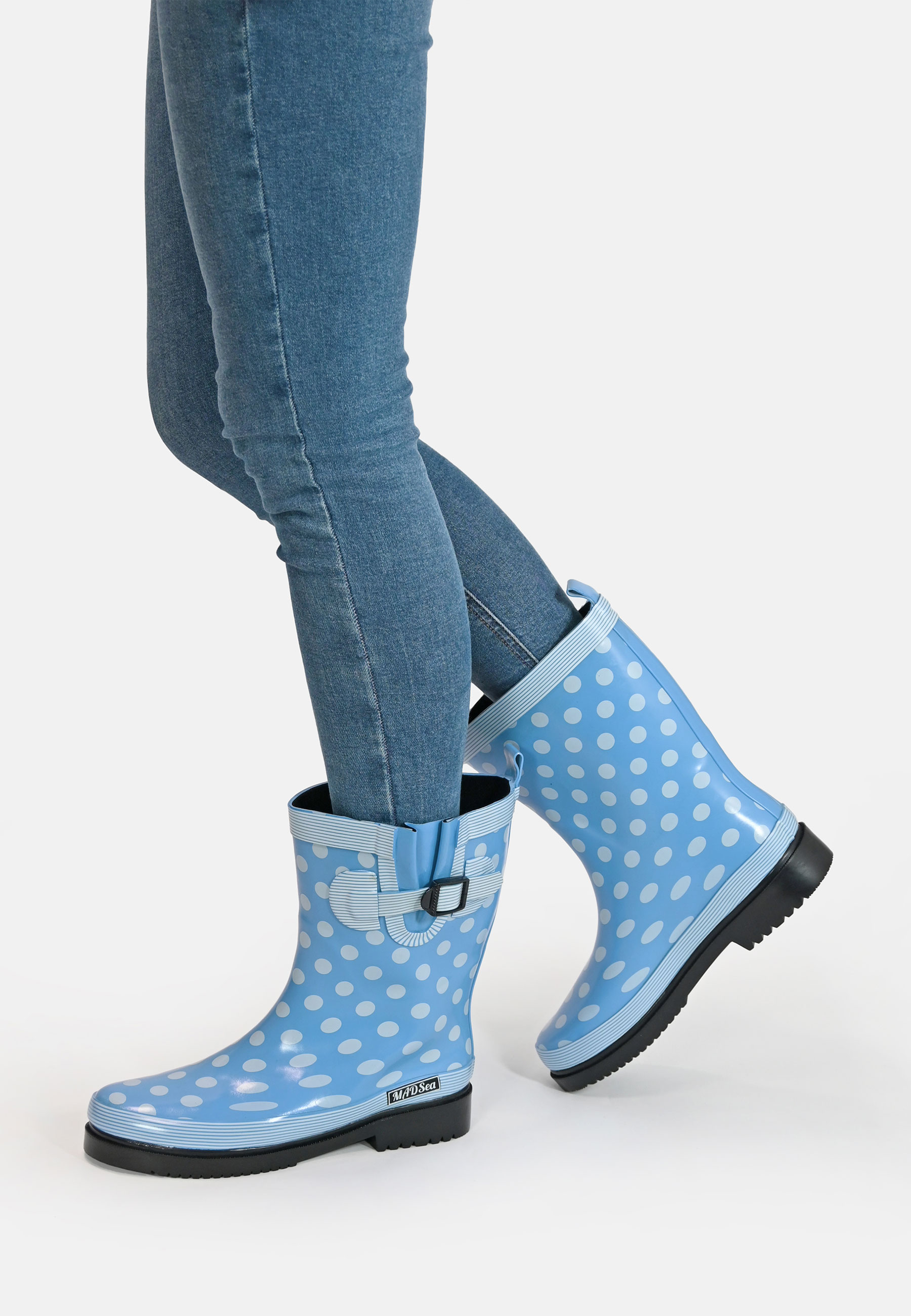 MADSea Damen Gummistiefel Ocean Halbschaft