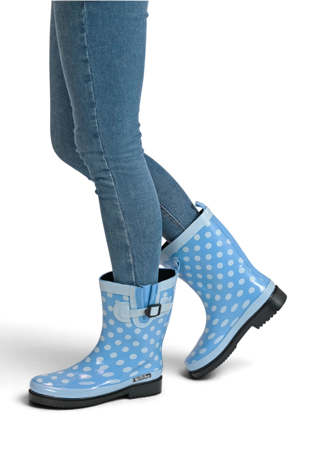 MADSea Damen Gummistiefel Ocean Halbschaft