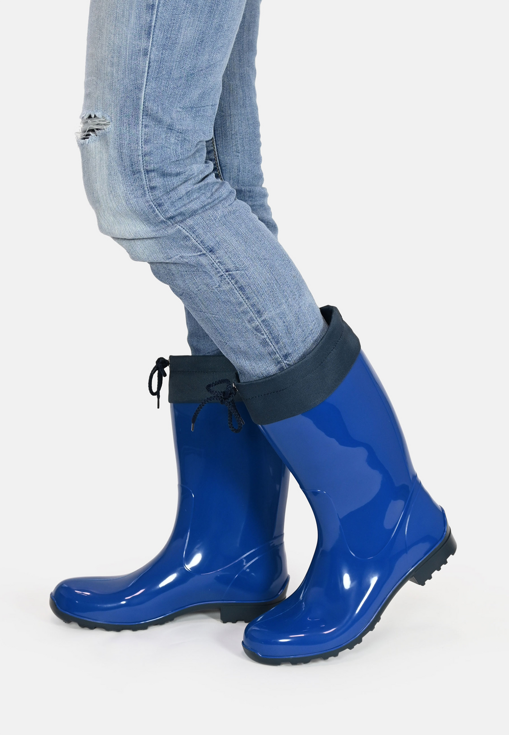 Regenliebe Damen Gummistiefel de Fieselregen Langschaft