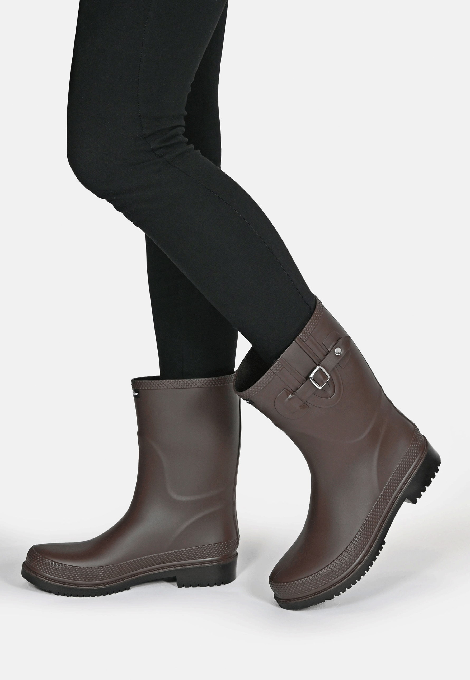 Regenliebe Damen Gummistiefel Pfütze Halbschaft