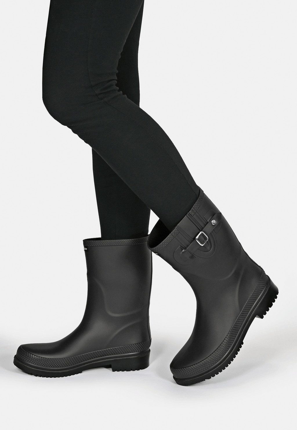 Regenliebe Damen Gummistiefel Pfütze Halbschaft