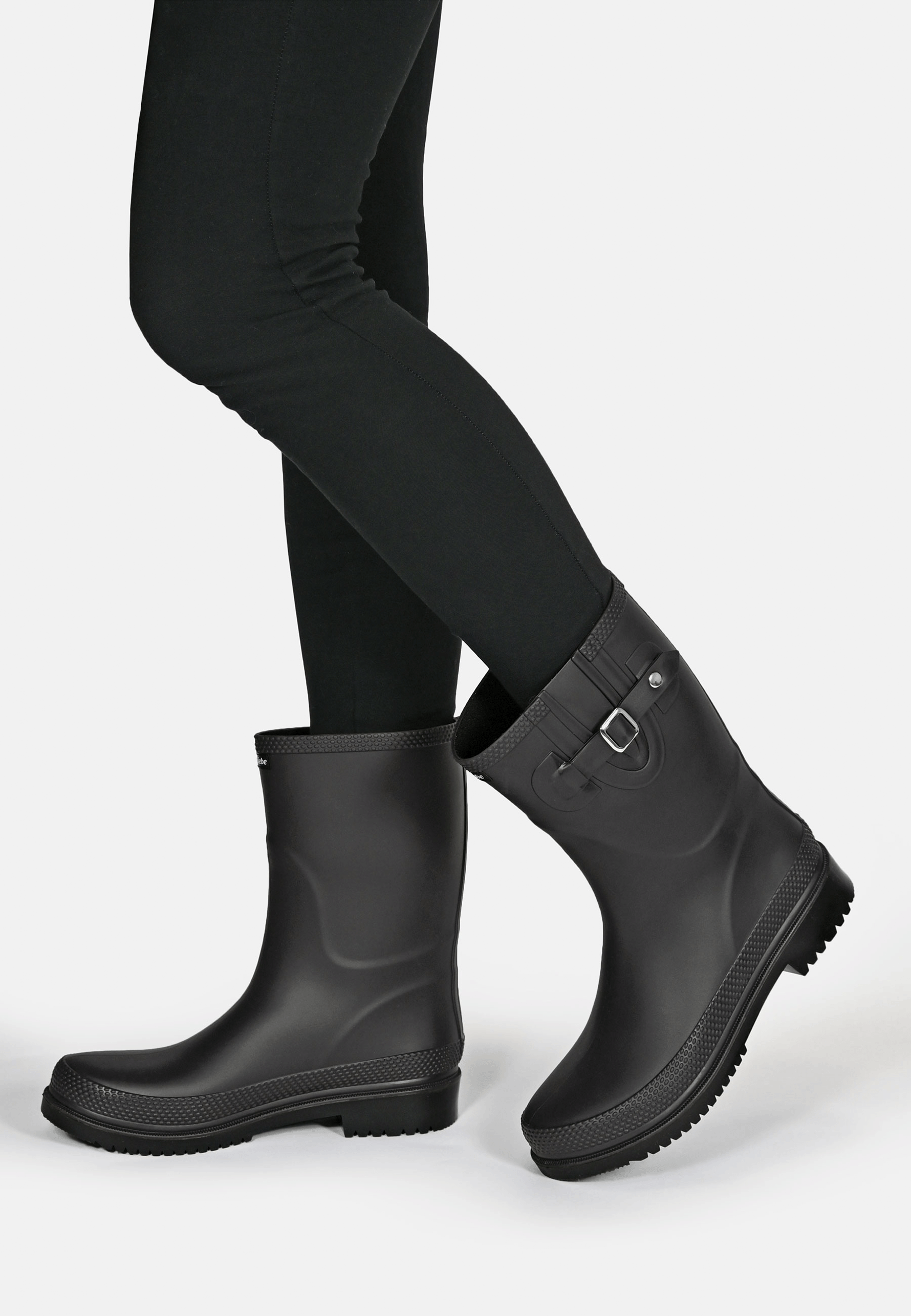 Regenliebe Damen Gummistiefel Pfütze Halbschaft