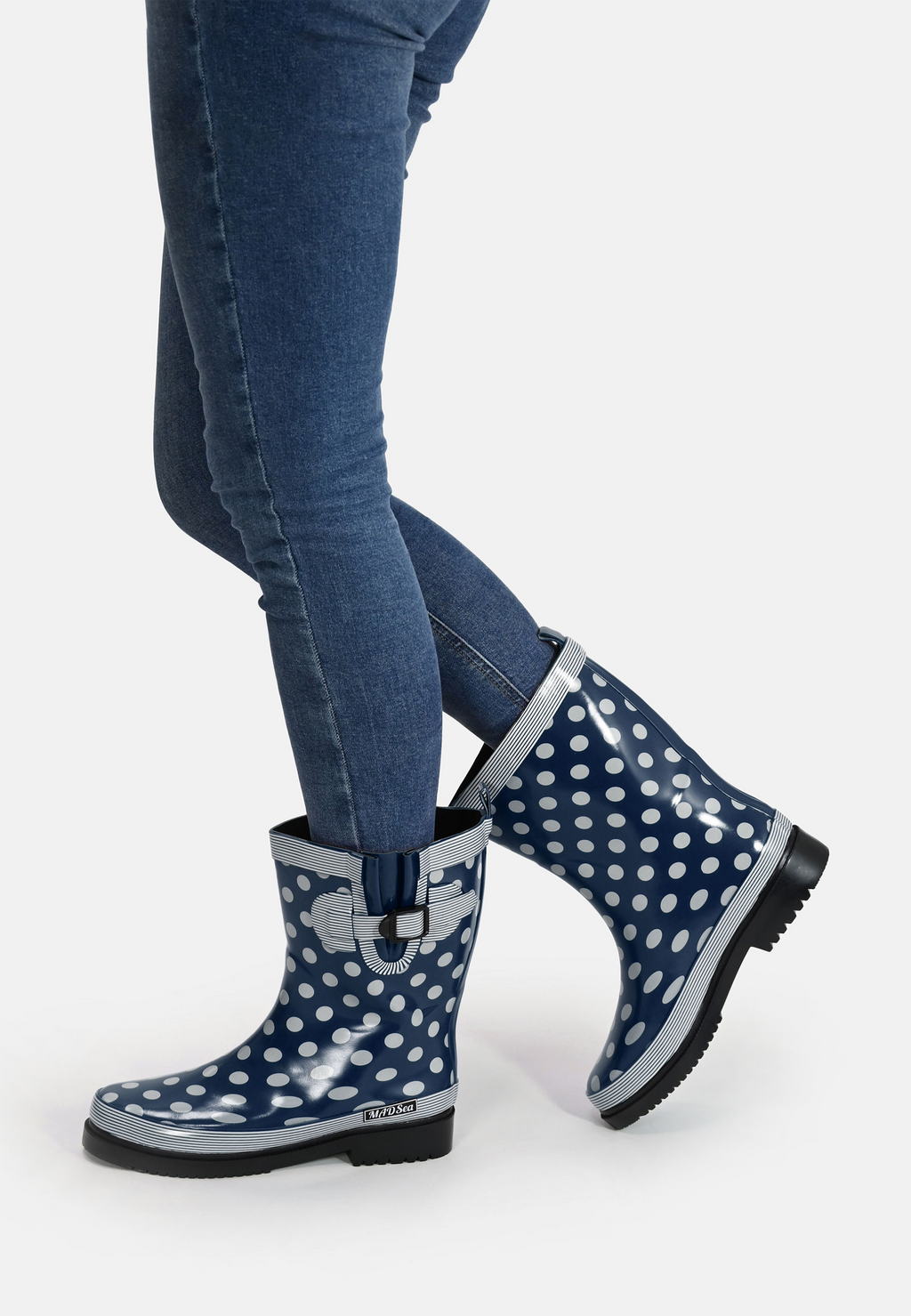 MADSea Damen Gummistiefel Ocean Halbschaft