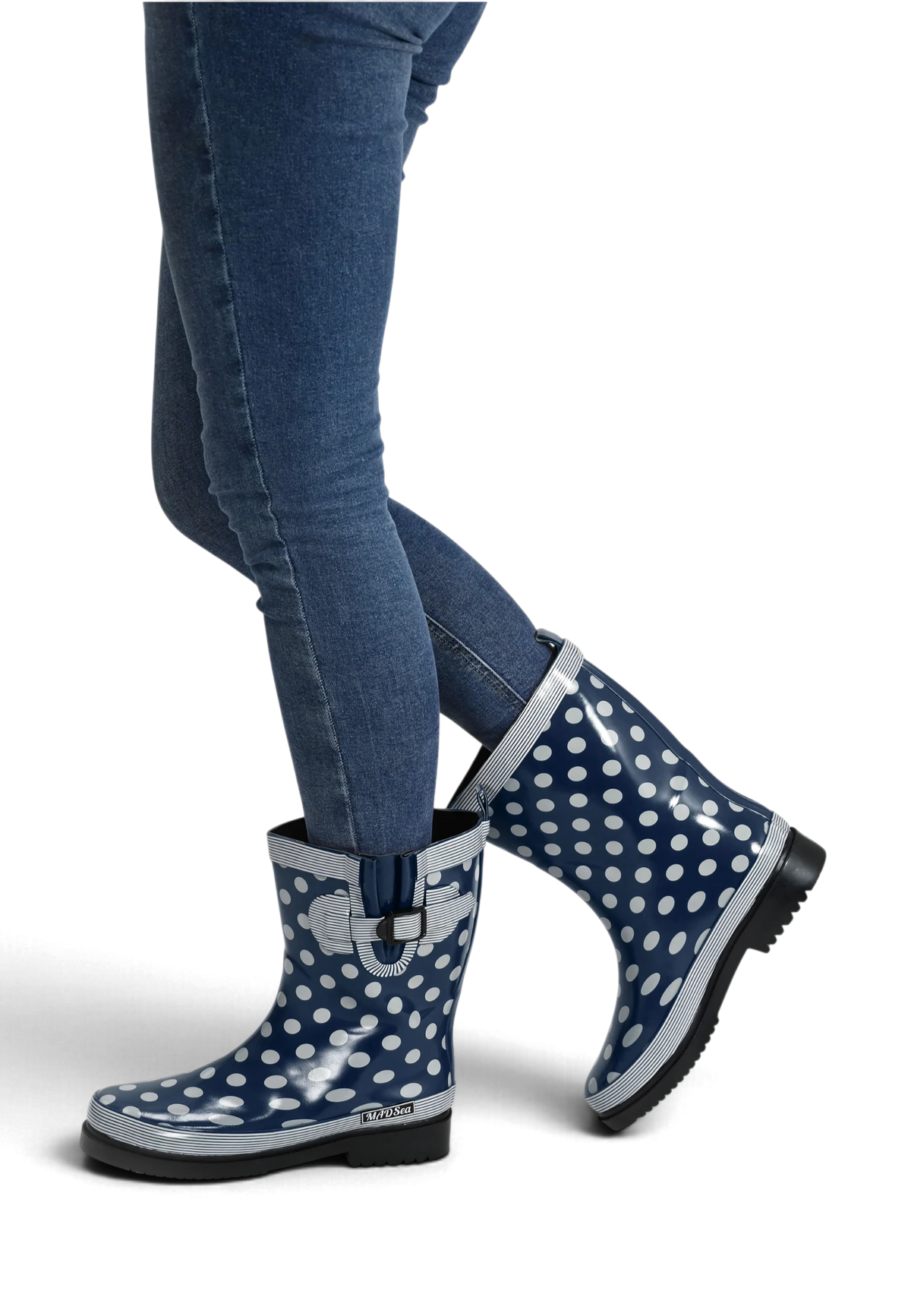 MADSea Damen Gummistiefel Ocean Halbschaft