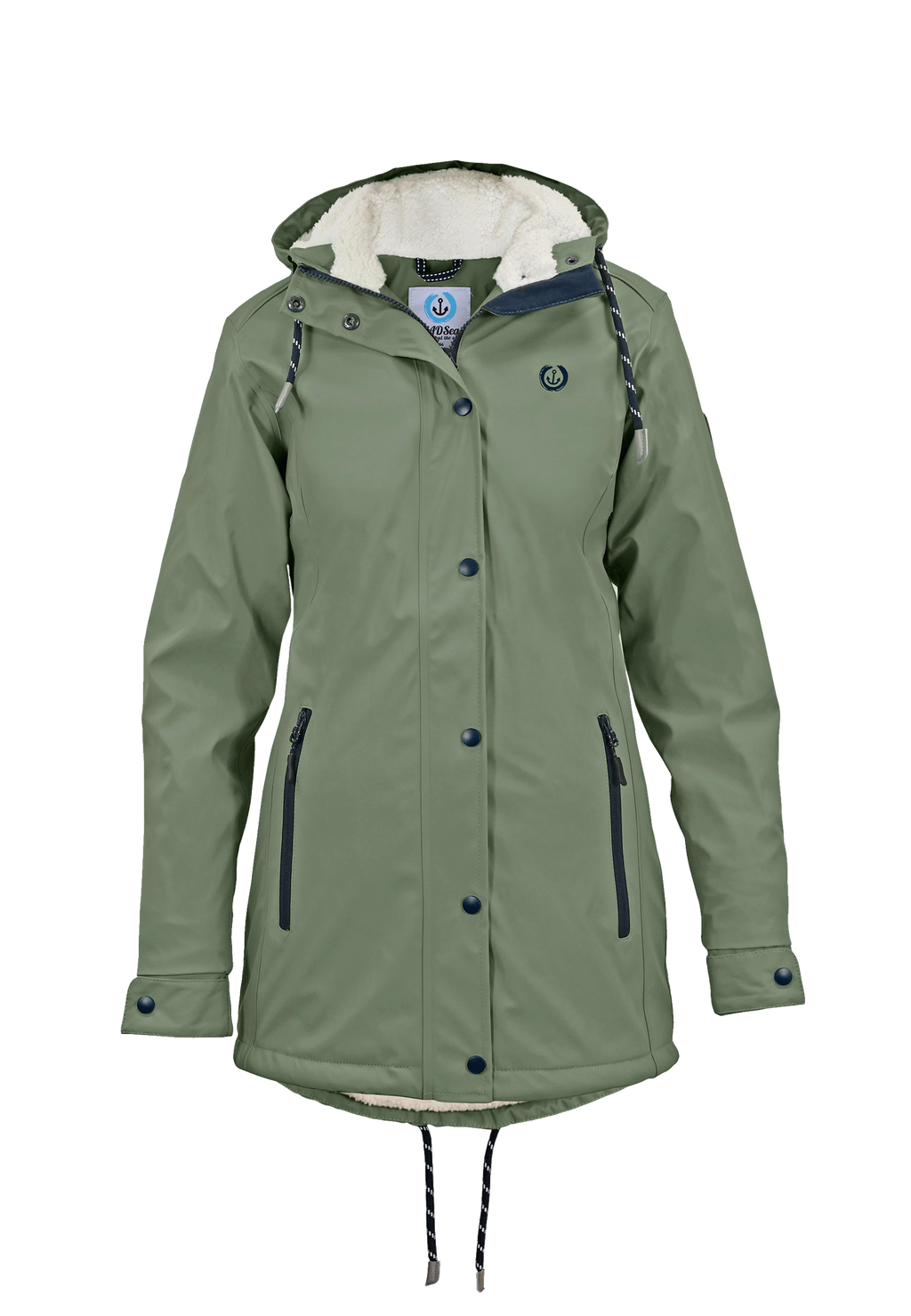 MADSea Damen Friesennerz mit Teddyfleece