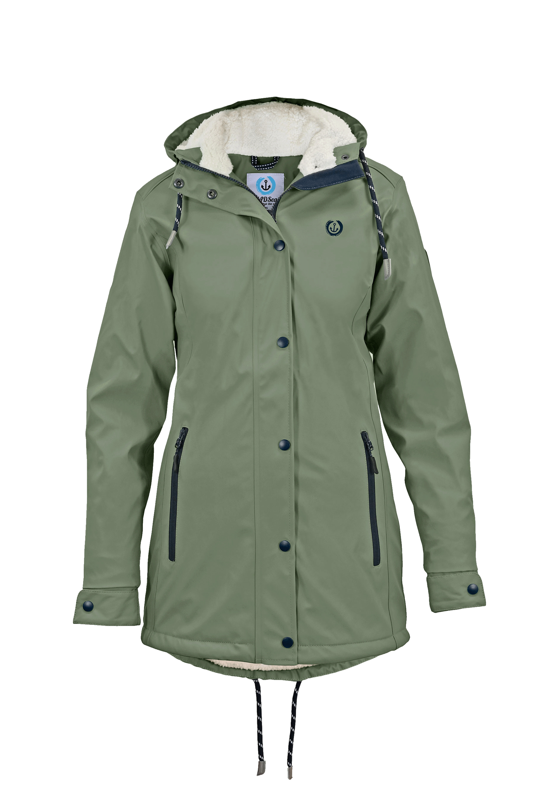 MADSea Damen Friesennerz mit Teddyfleece