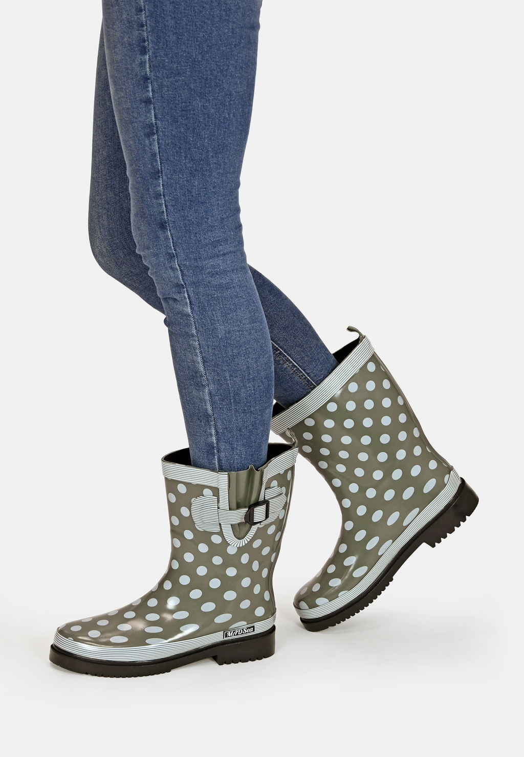 MADSea Damen Gummistiefel Ocean Halbschaft