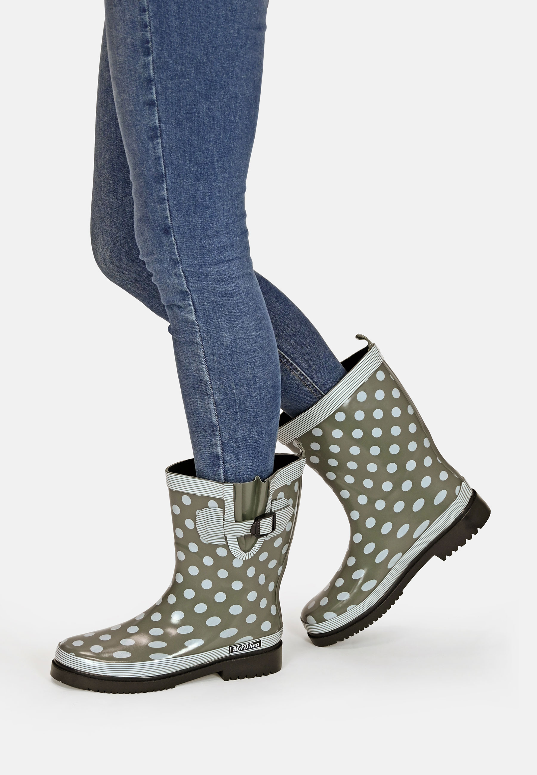 MADSea Damen Gummistiefel Ocean Halbschaft